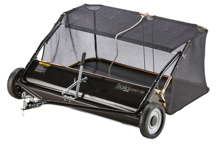 Gräs- & lövuppsamlare Leavy 120 400 L Trolla